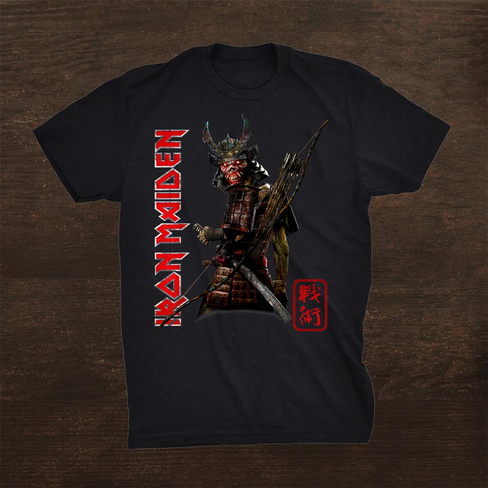 Iron Maiden Senjutsu Samurai Logo Shirt