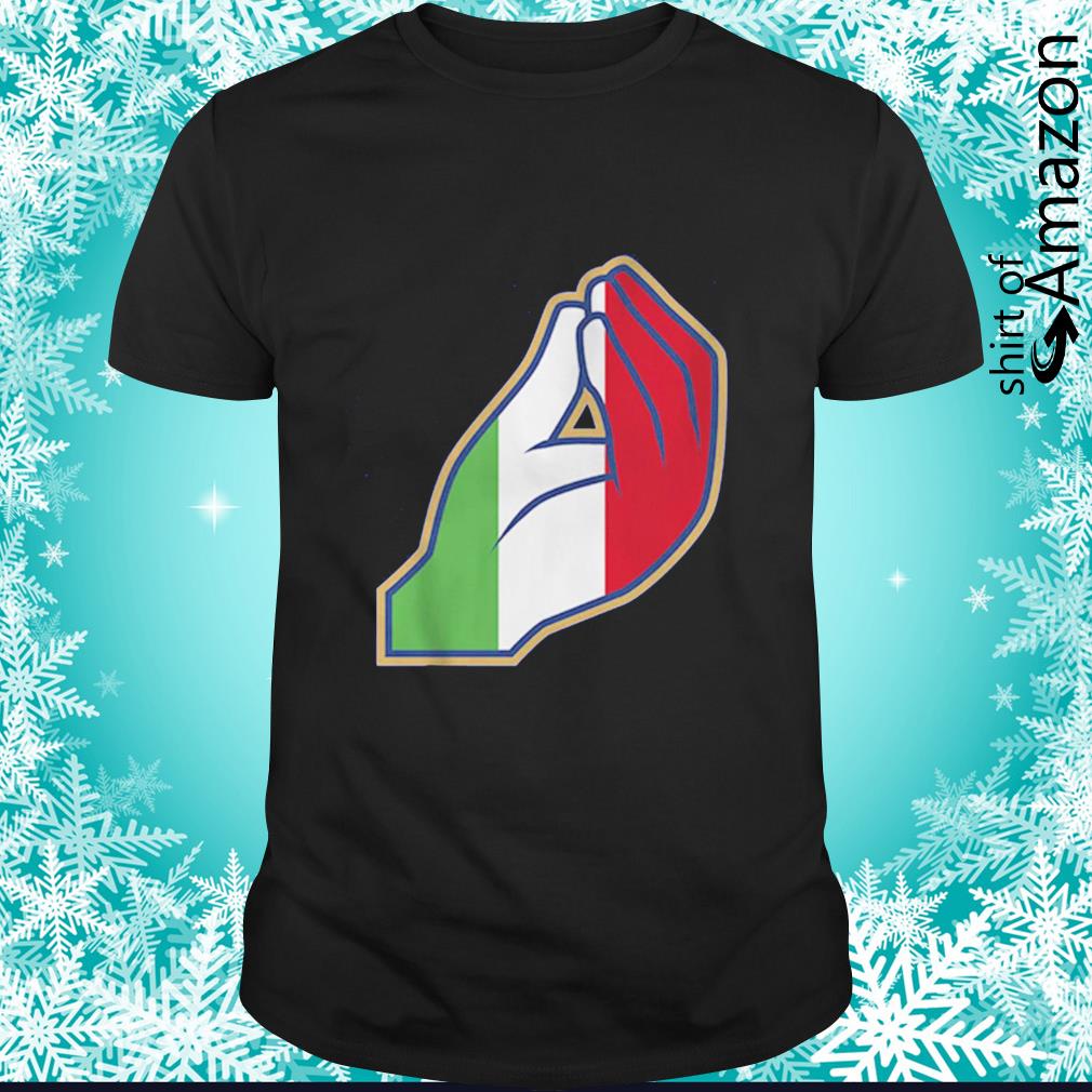 Italy Champs Of Europe hand shirt