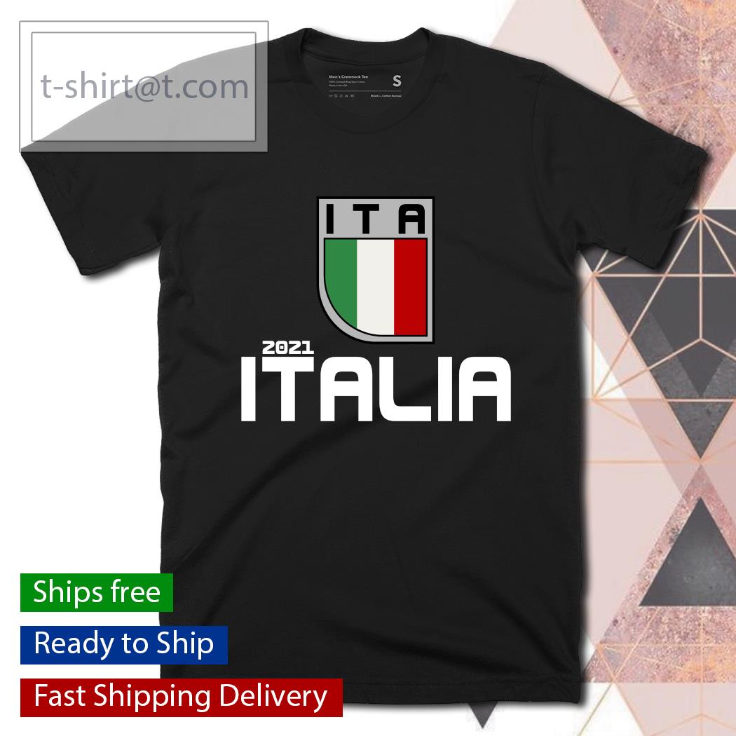 Italy Italia 2021 Football Soccer Logo T-Shirt