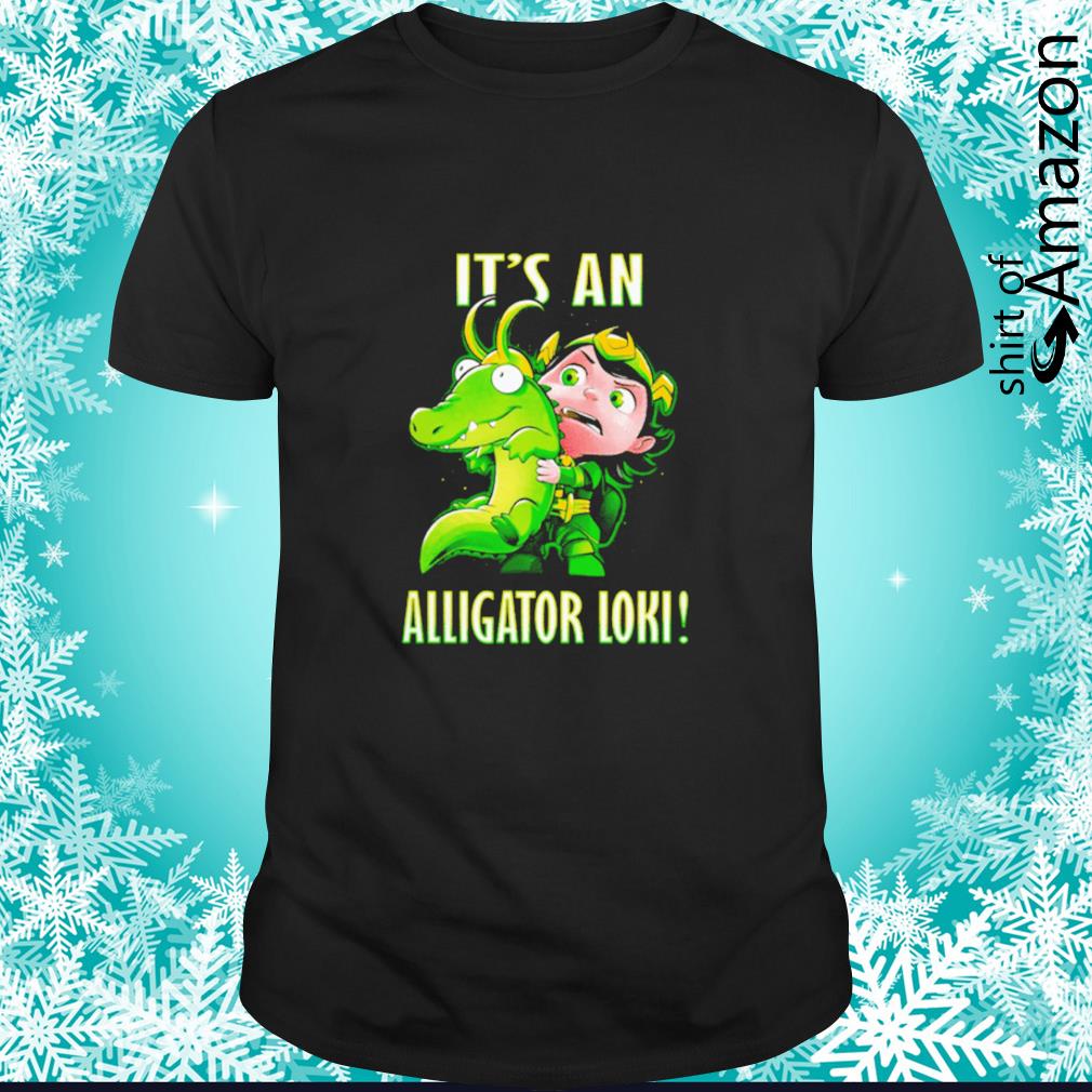 It’s an Alligator Loki shirt