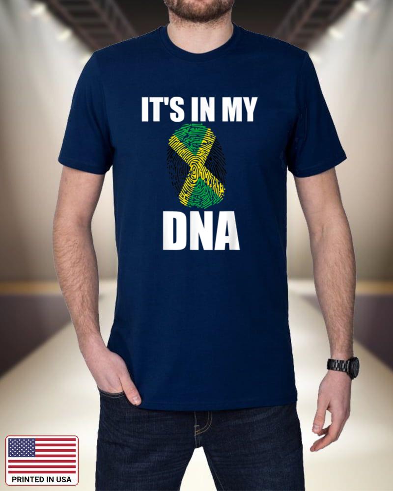 Jamaica Shirt It's In My DNA Jamaican Heritage Fingerprint qV5d9