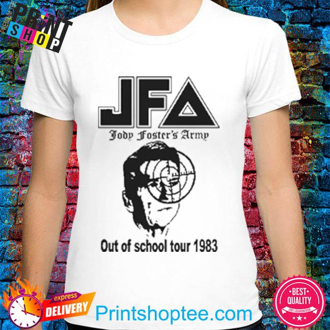Jfa jody foster’s army out of school tour 1983 shirt