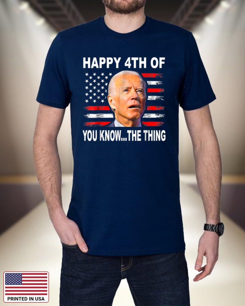 Joe Biden 4th Of July Shirt Merry 4th of You Know The Thing bNKaO
