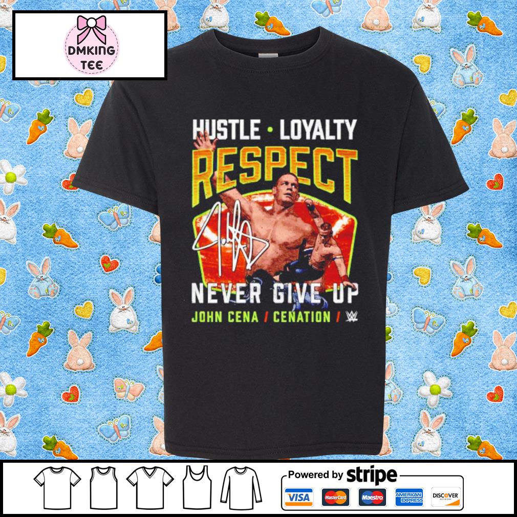 John Cena Kids Superstars WWE John Cena Cenation Respect Shirt