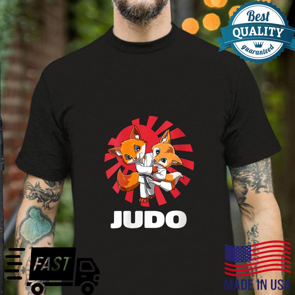 Judo Fox Judoka Judoist Martial Arts Japan Shirt