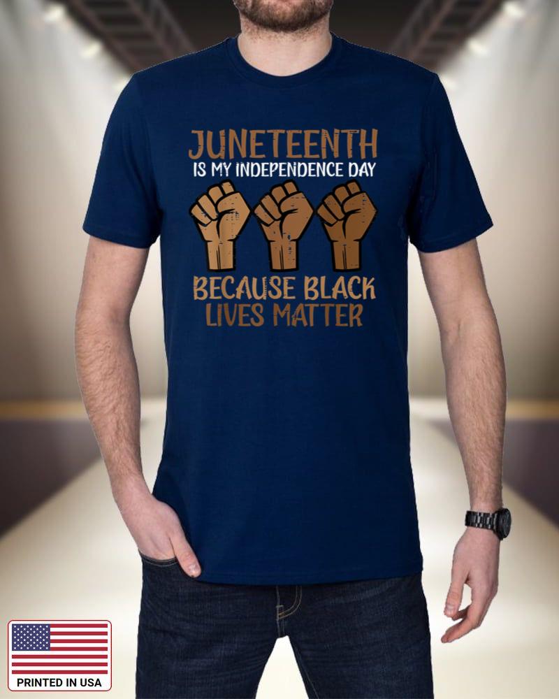 Juneteenth My Independence Day Black Lives Matter Fists 1865 JQKR6
