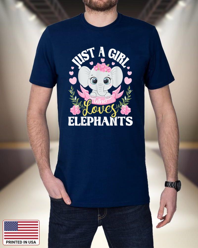 Just A Girl Who Loves Elephants - Elephant Lover Zookeeper A09U4