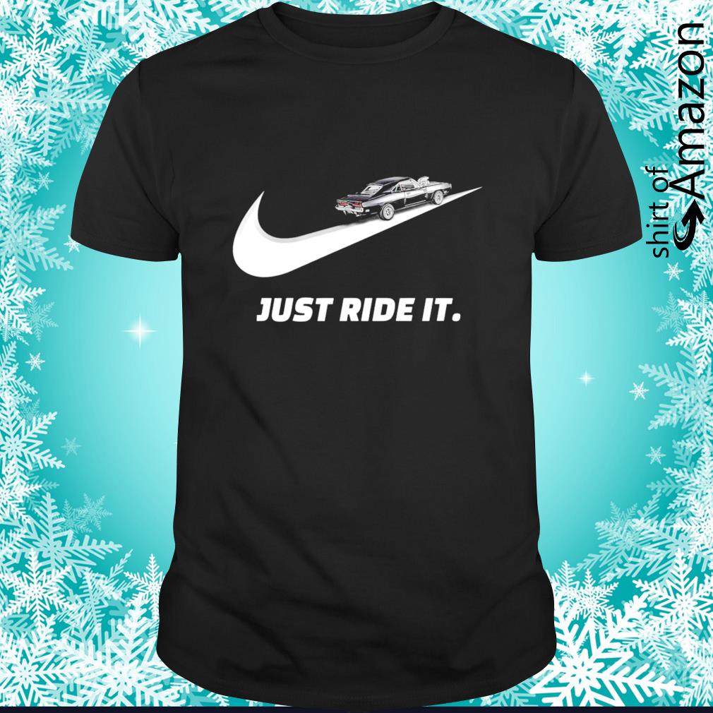 Just ride it Nike logo shirt