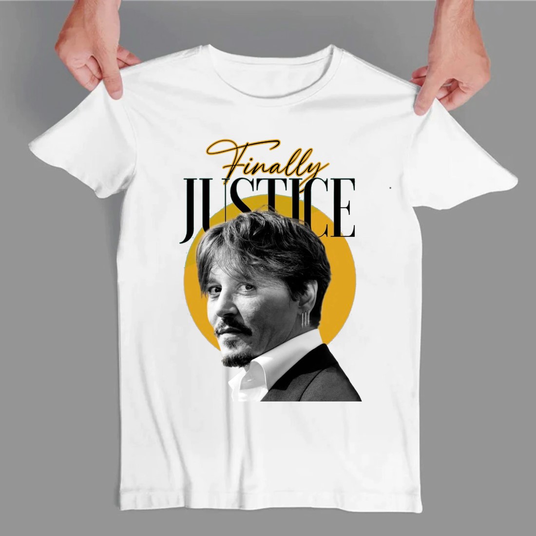 Justice For Johnny Depp Finally T-shirt