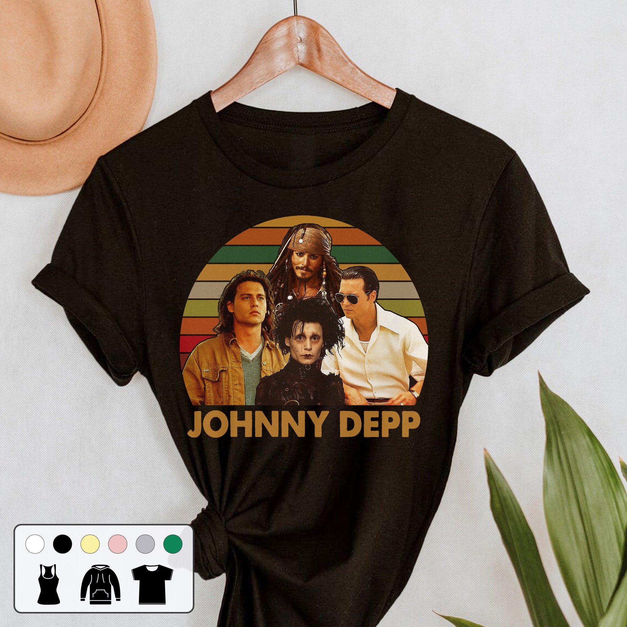 Justice Johnny Depp Vintage Retro Movie Rottenborn Lawyer Gift For Dad T Shirt