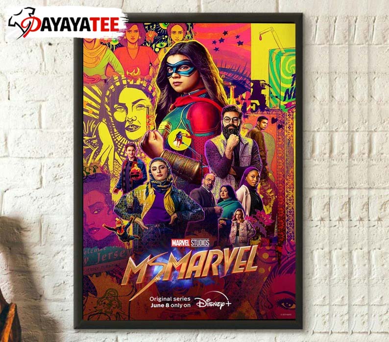 Kamala Khan Is Ms Marvel Poster Young Avengers