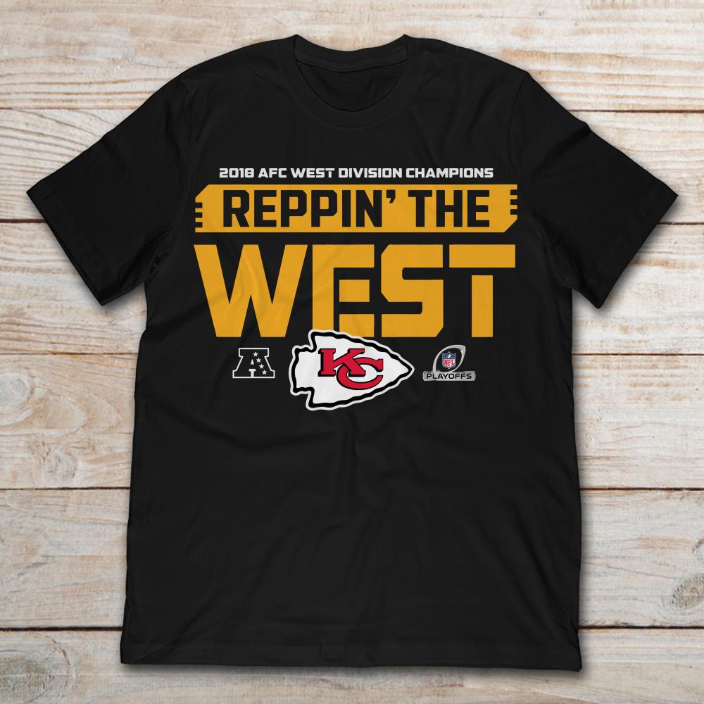 Kansas City Chiefs 2018 Afc West Division Champion Reppin The West