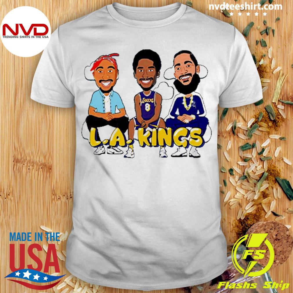 Kb Nipsey Pac La Legends Cartoon Artwork Shirt