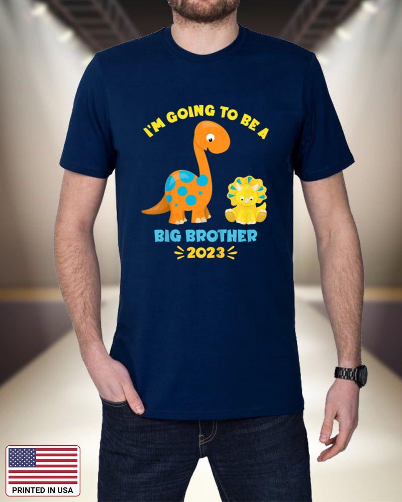 Kids 2023 I'm Going To Be A Big Brother Brontosaurus Dinosaur 2gTto