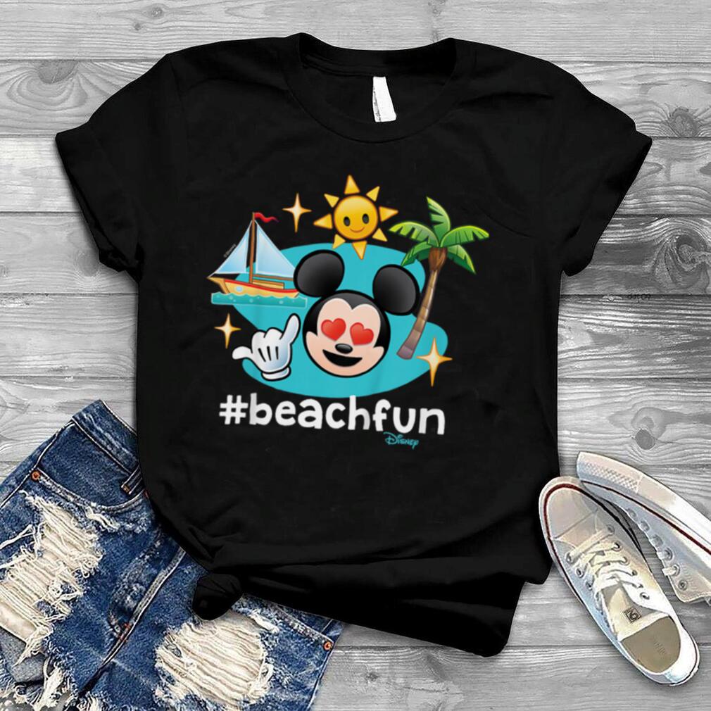 Kids Disney Emoji   Beach Fun T Shirt