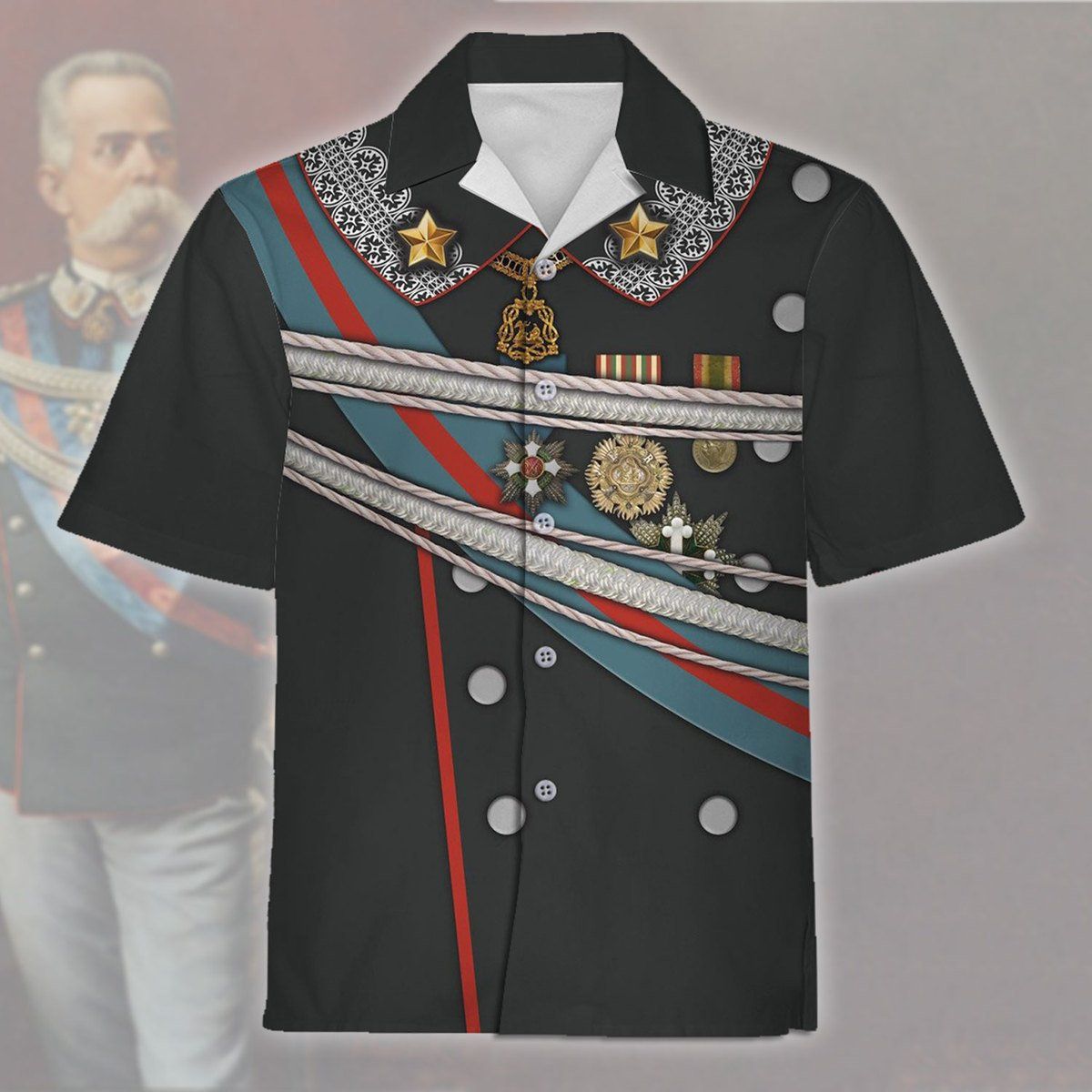 King Umberto I Of Italia Hawaiian Shirt