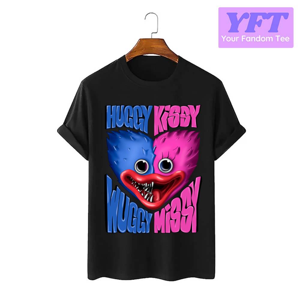 Kissy Missy Poppy Playtime 2 Huggy Wuggy Unisex T-Shirt