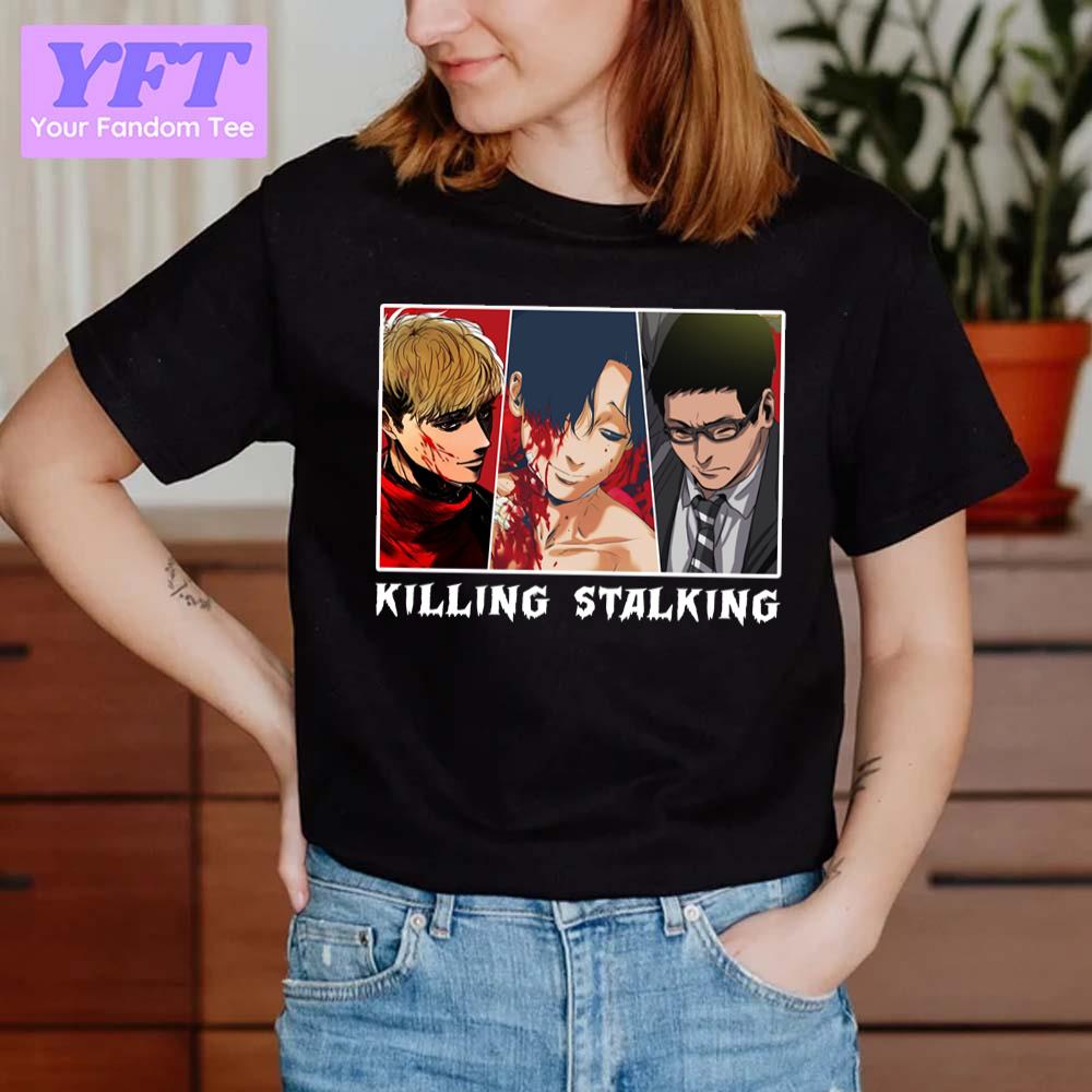 Korean Manhwa Main Characters Killing Stalking Unisex T-Shirt