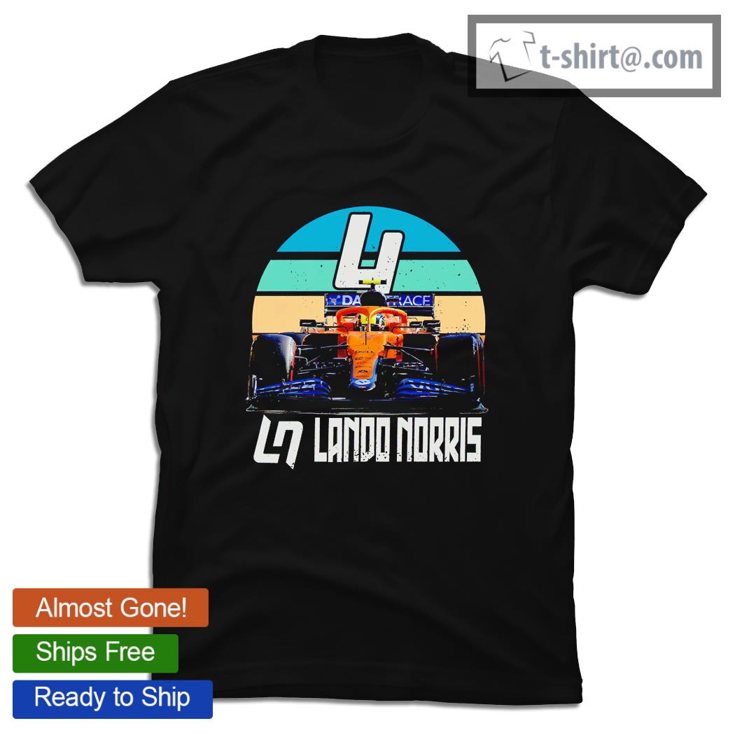 Lando Norris Formula 1 vintage shirt