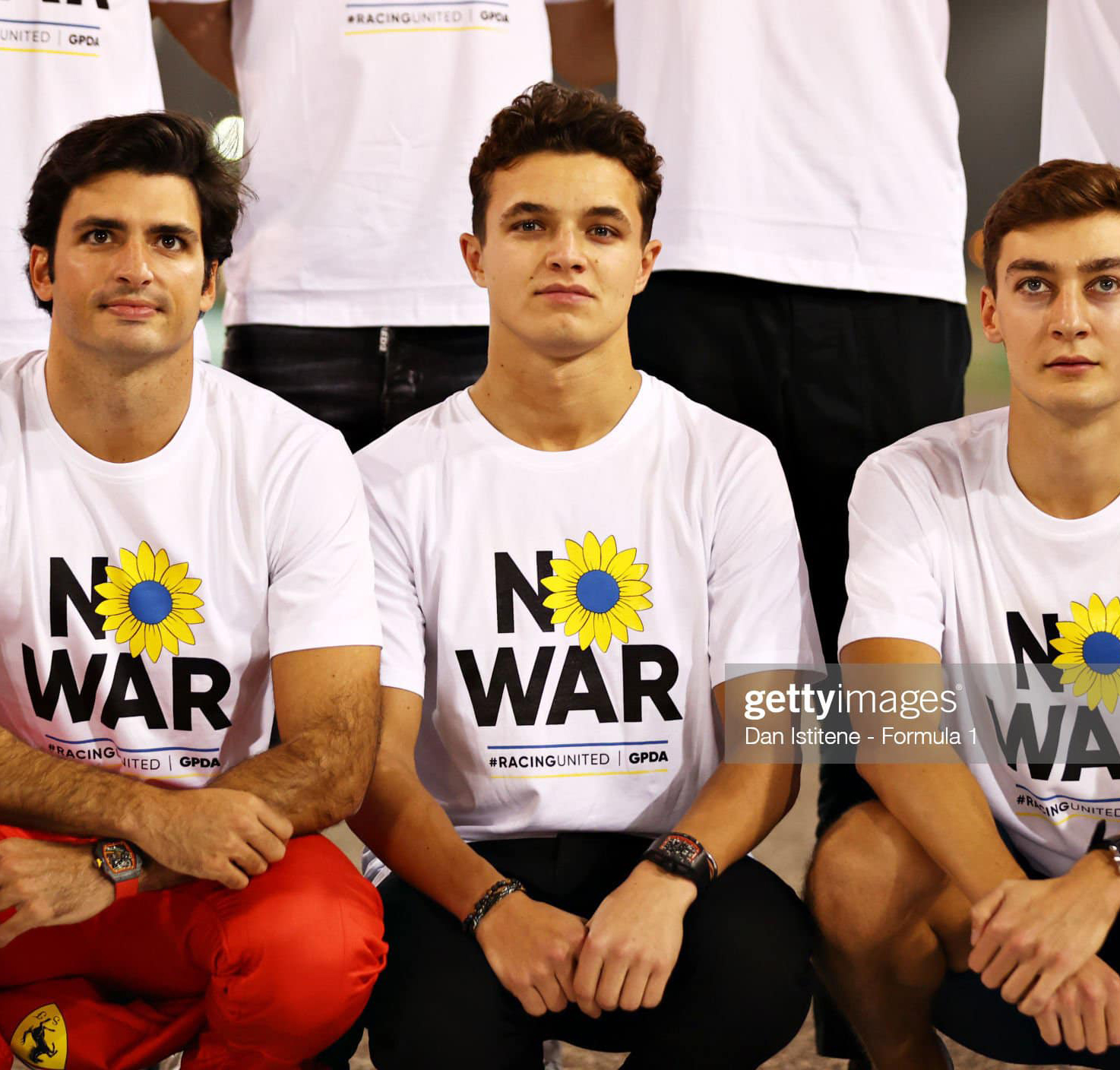 Lando Norris No War Ukraine Russia T-Shirt