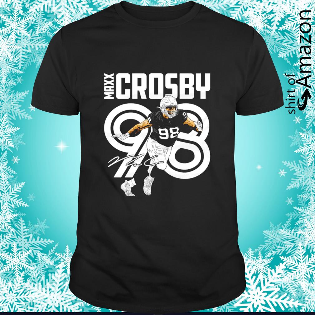 Las Vegas Raiders  Maxx Crosby signature shirt