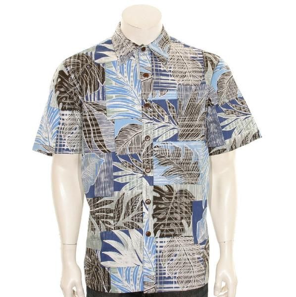 Lauae Breeze Reverse Print Aloha Shirt