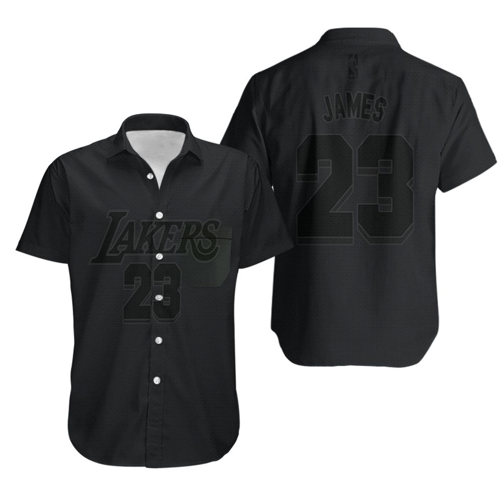 lakers baseball jersey black