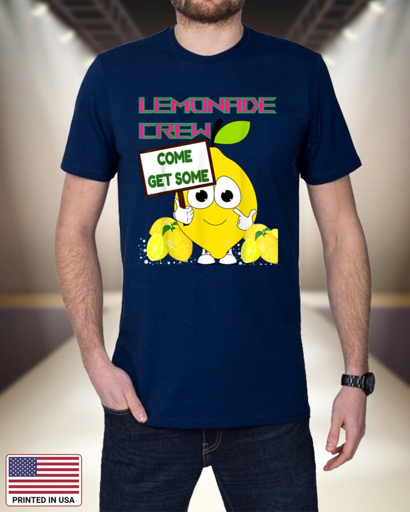 Lemonade Crew Cute Lemonade Stand Tee Woman's Kids_1 tsXS4