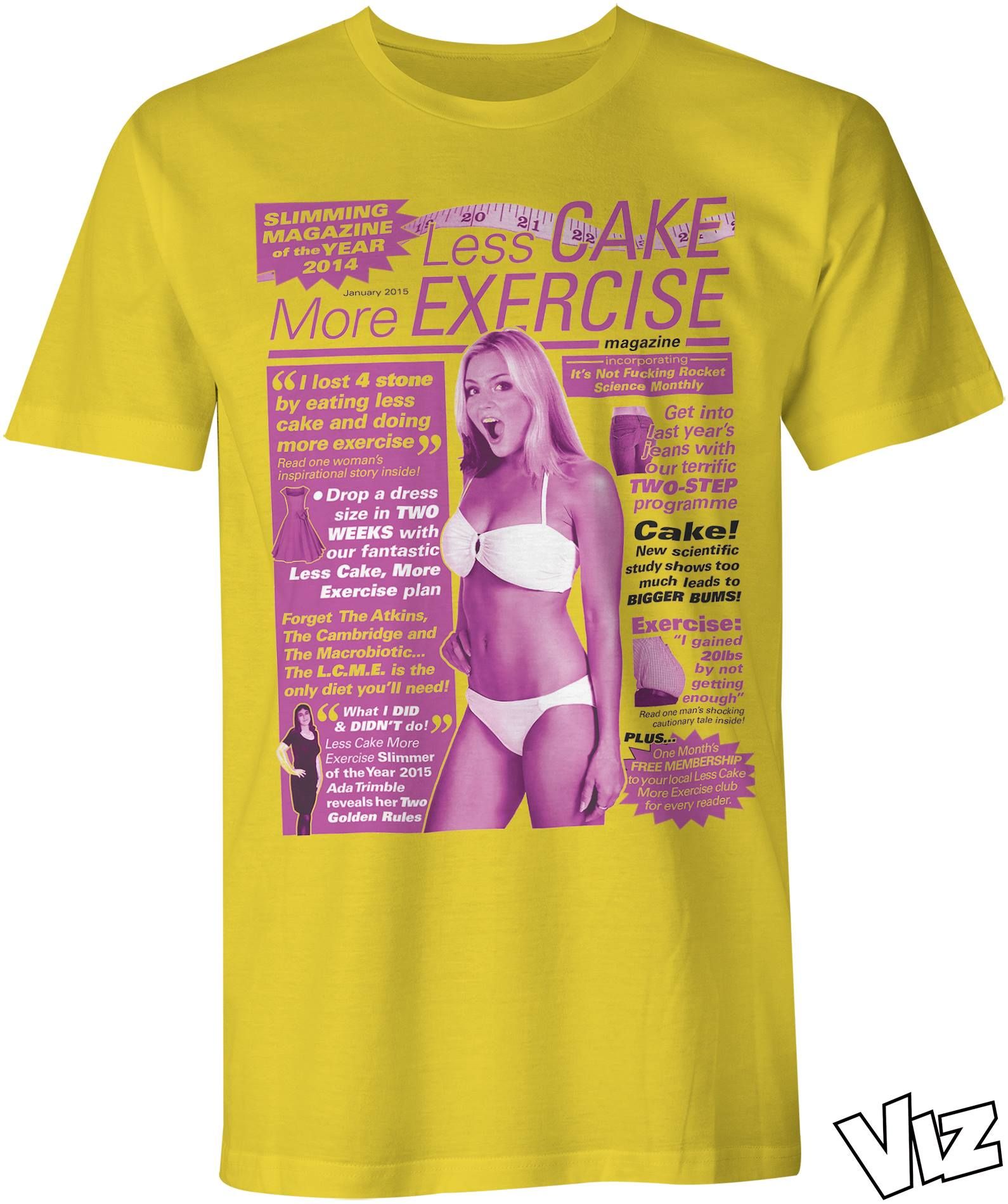 Less cake more exercise – Slimming magazine of the year 2014