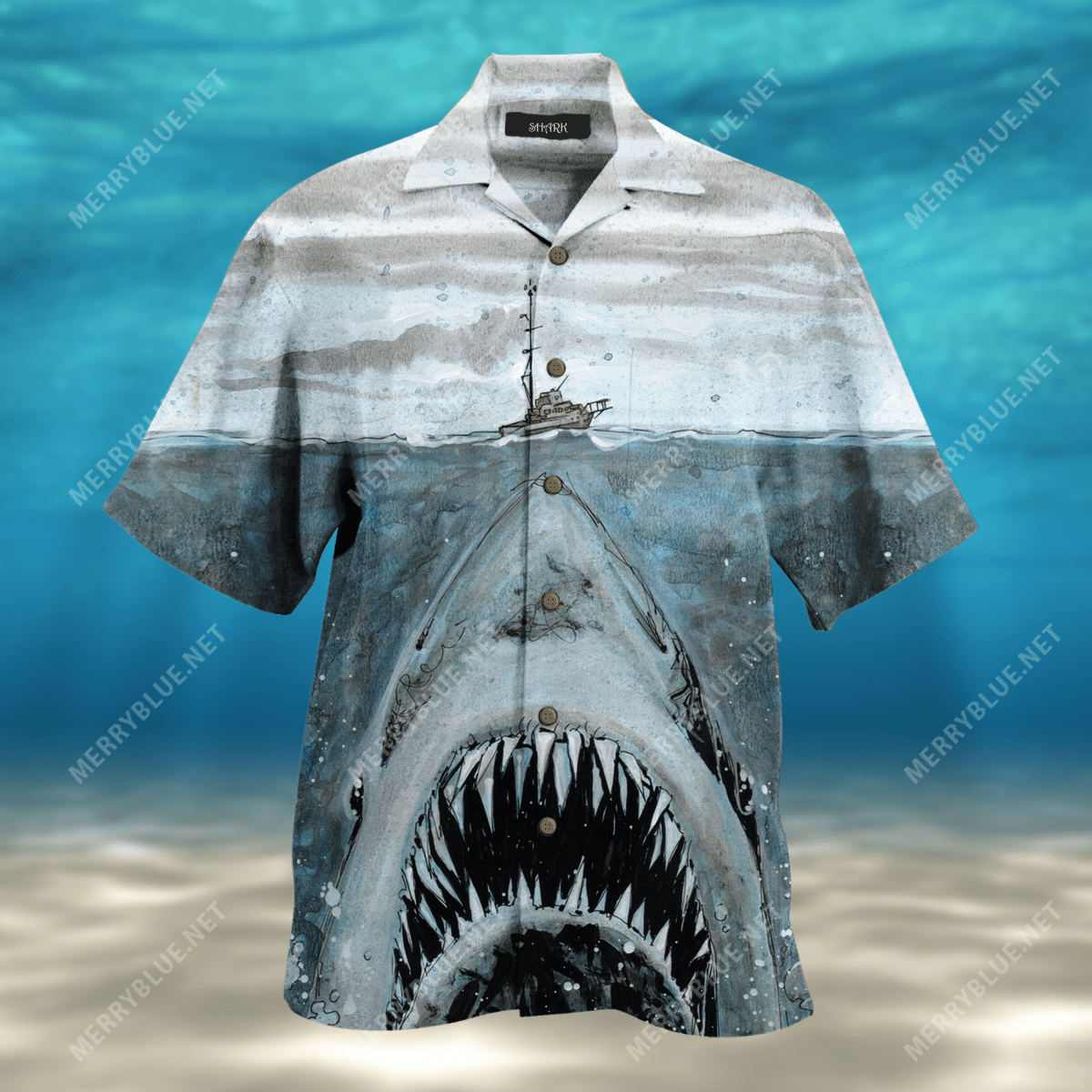 Let Shark Kiss You Unisex Hawaiian Shirt