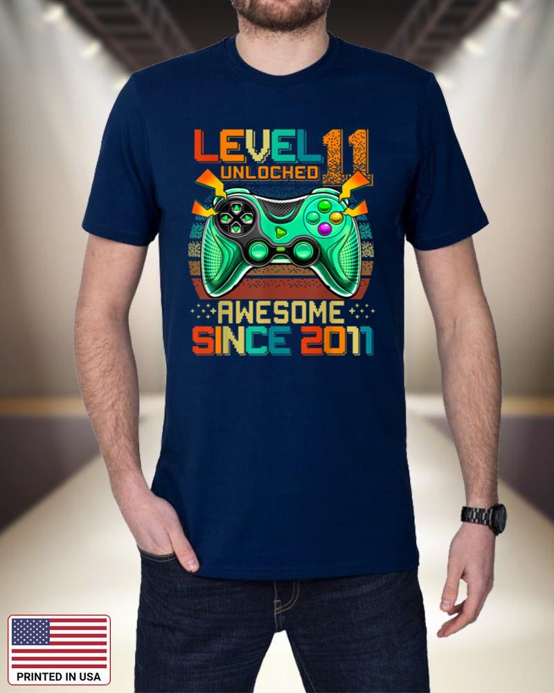 Level 11 Unlocked Awesome Since 2011 11th Birthday Gaming tRHCU