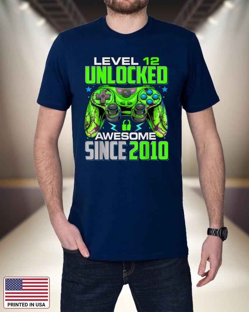 Level 12 Unlocked Awesome Since 2010 12th Birthday Gaming_2 2Kodi