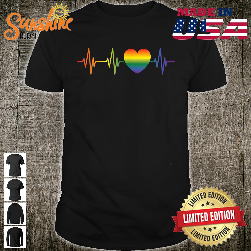LGBT LGBTQ LGBTQ+ Bi Lesbian Rainbow Apparel Gay Pride Shirt