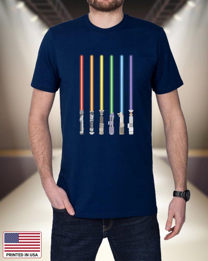LGBT Light Sword Tshirt, LGBTQ Pride Flag Saber iaRTh