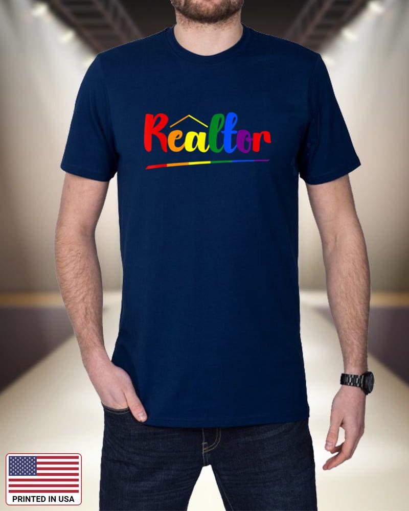 LGBT Realtor Rainbow Flag for LGBTQ Gay Bi Pride Month_1 fBiqd
