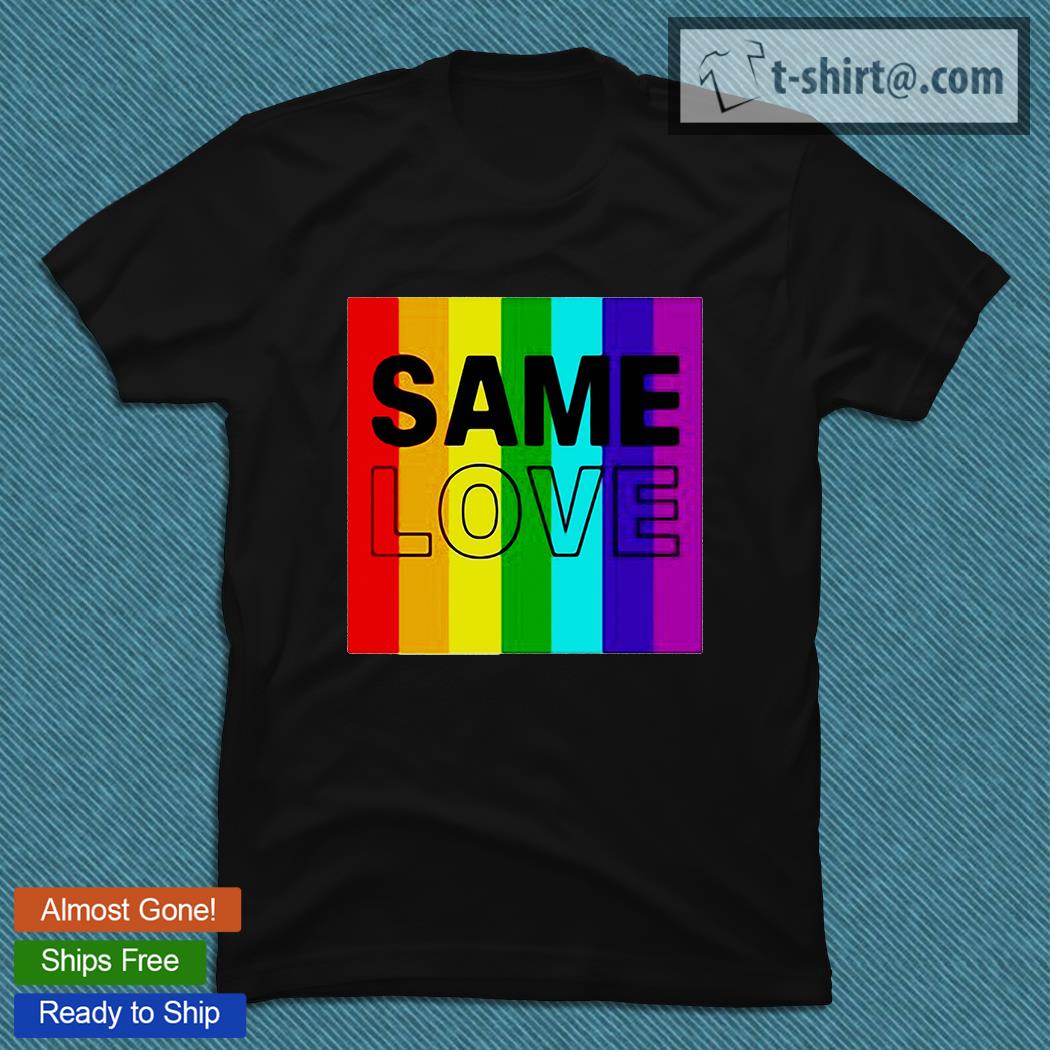 LGBT Same Love T-shirt