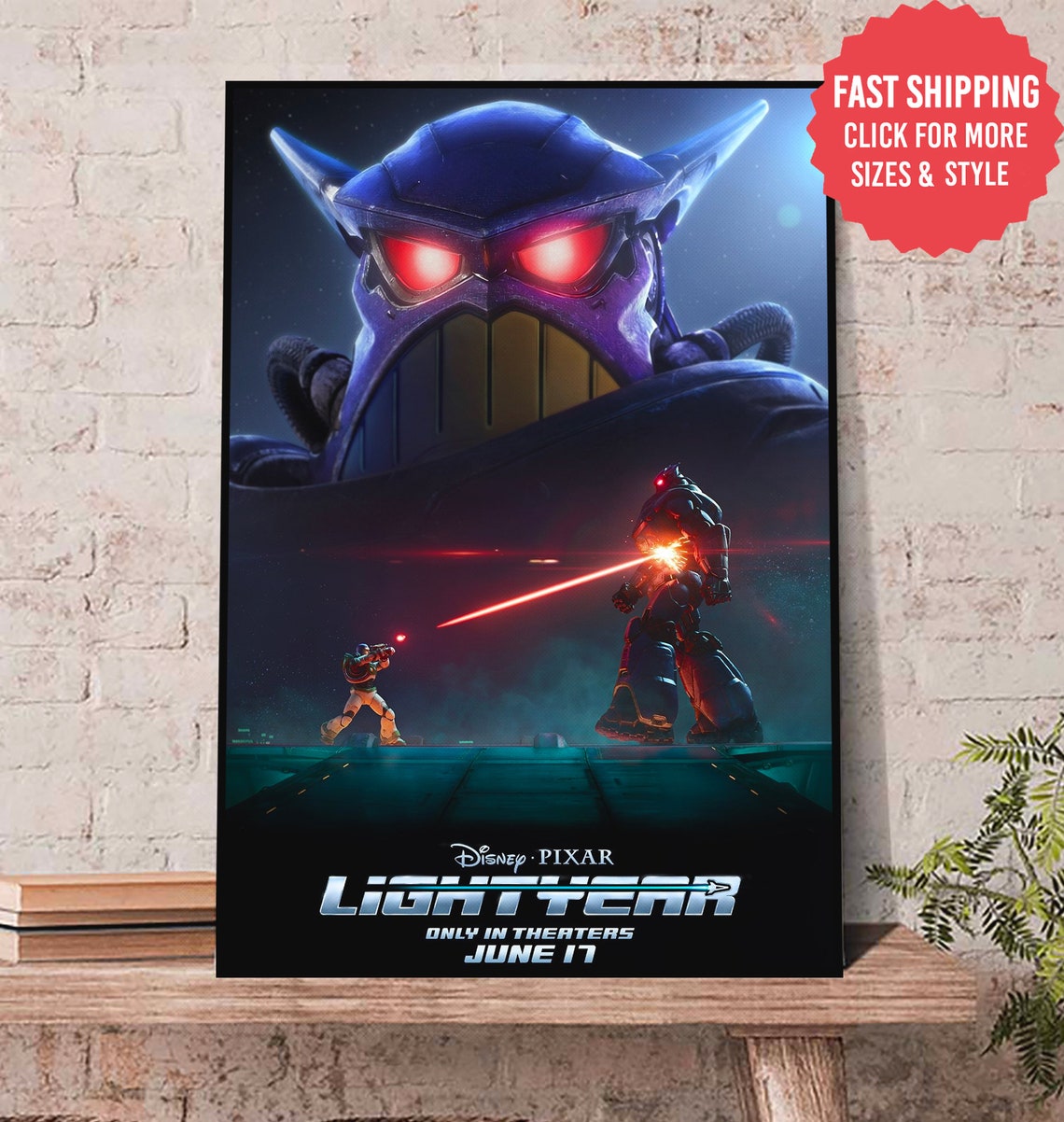 Lightyear Poster, New Lightyear Poster, Lightyear Buzz Poster, Lightyear Gift For Fan Poster  inches