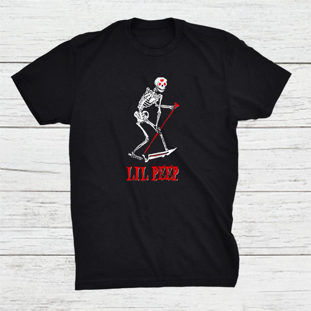 Lil Peep Reapers Fun Skeleton Shirt