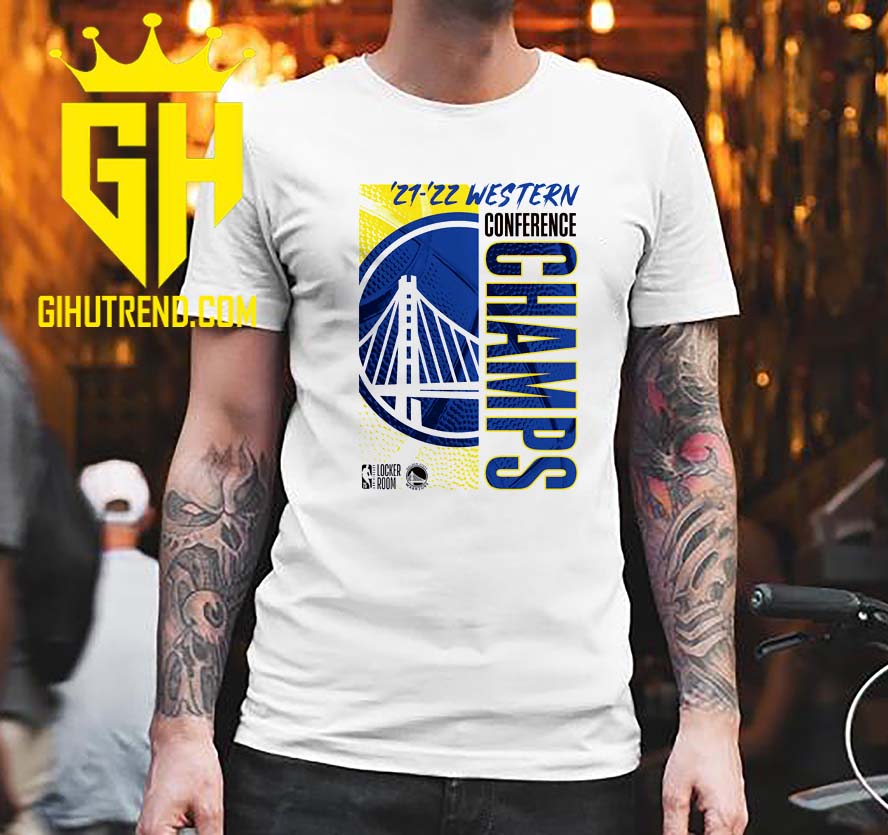 Limited Edition 2021 2022 Western Conference Champions Locker Room T-Shirt