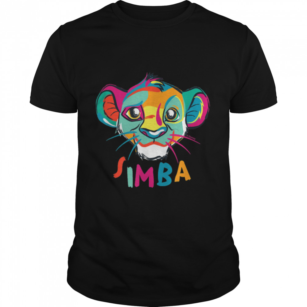 Lion King – Simba Color T-Shirt B09SMVK8MN