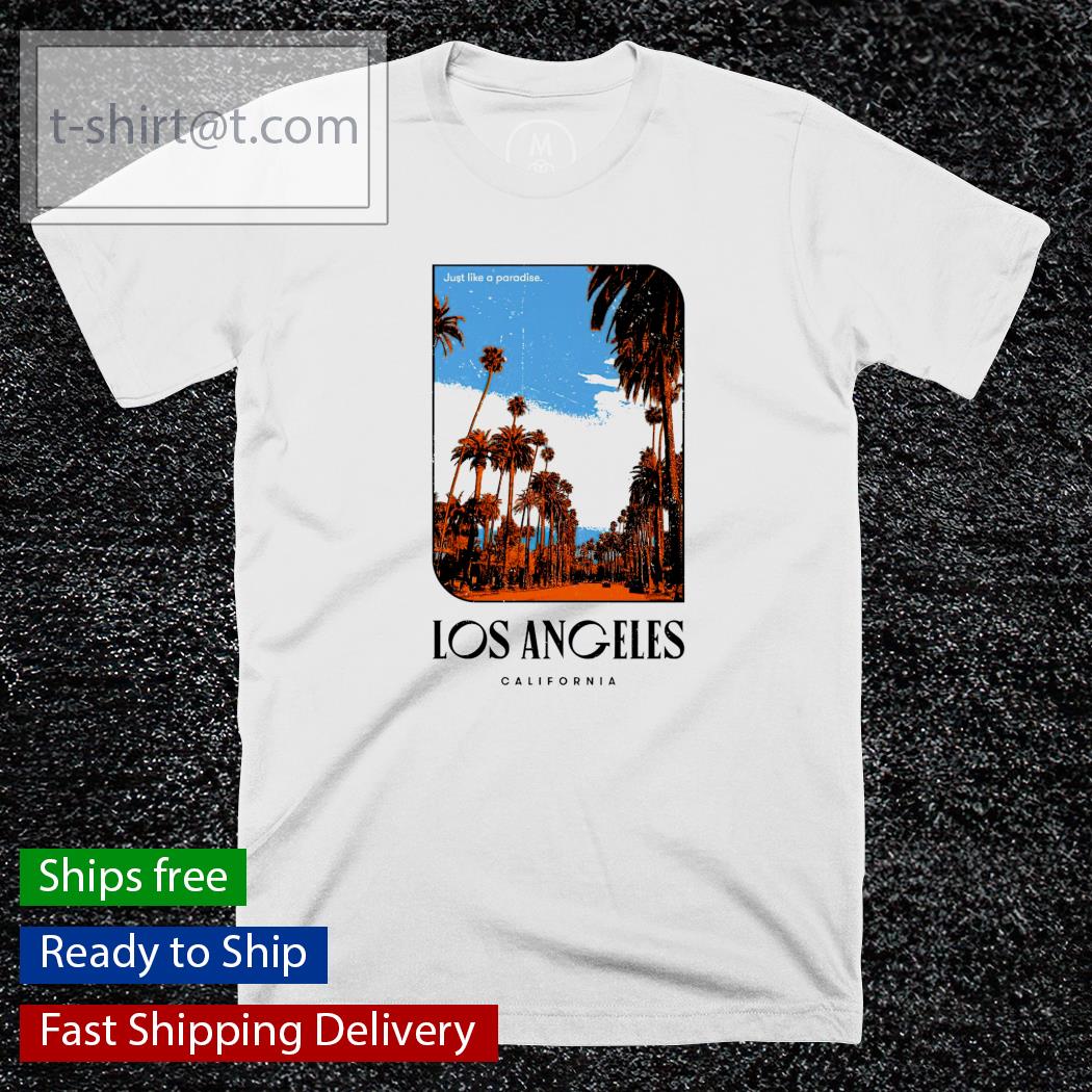 Los Angeles California Palm Ave shirt
