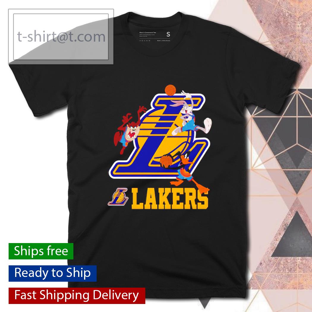 Los Angeles Lakers Space Jam Warmin’ Up shirt
