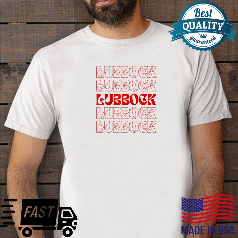 Lubbock Texas Home State Shirt