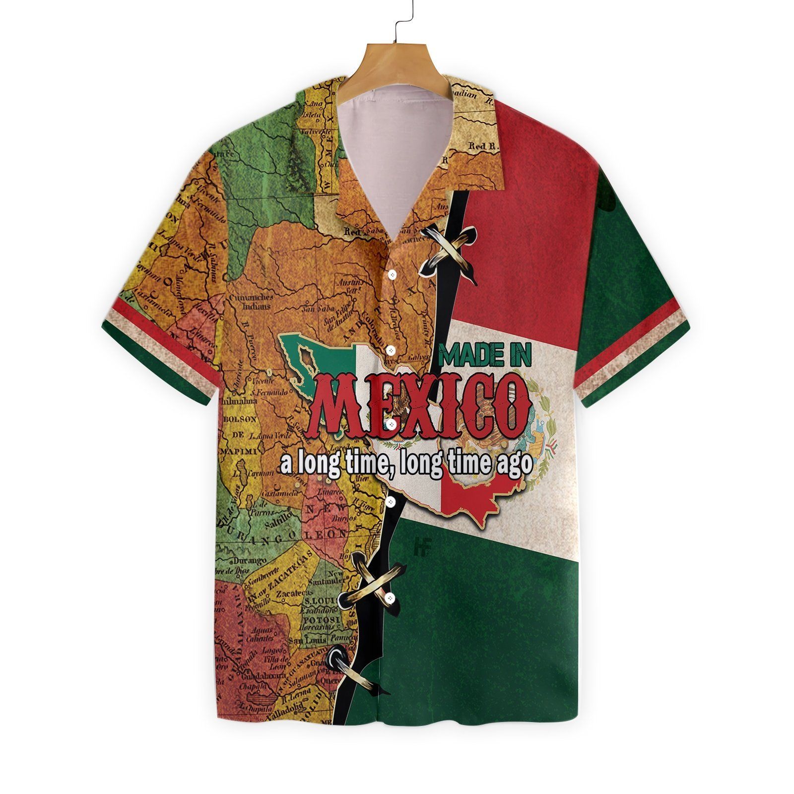 Made In Mexico A Long Time Ago Ez12 0402 Hawaiian Shirt