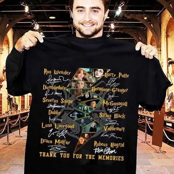Main Casts Signatures Thank You for Memories T Shirt