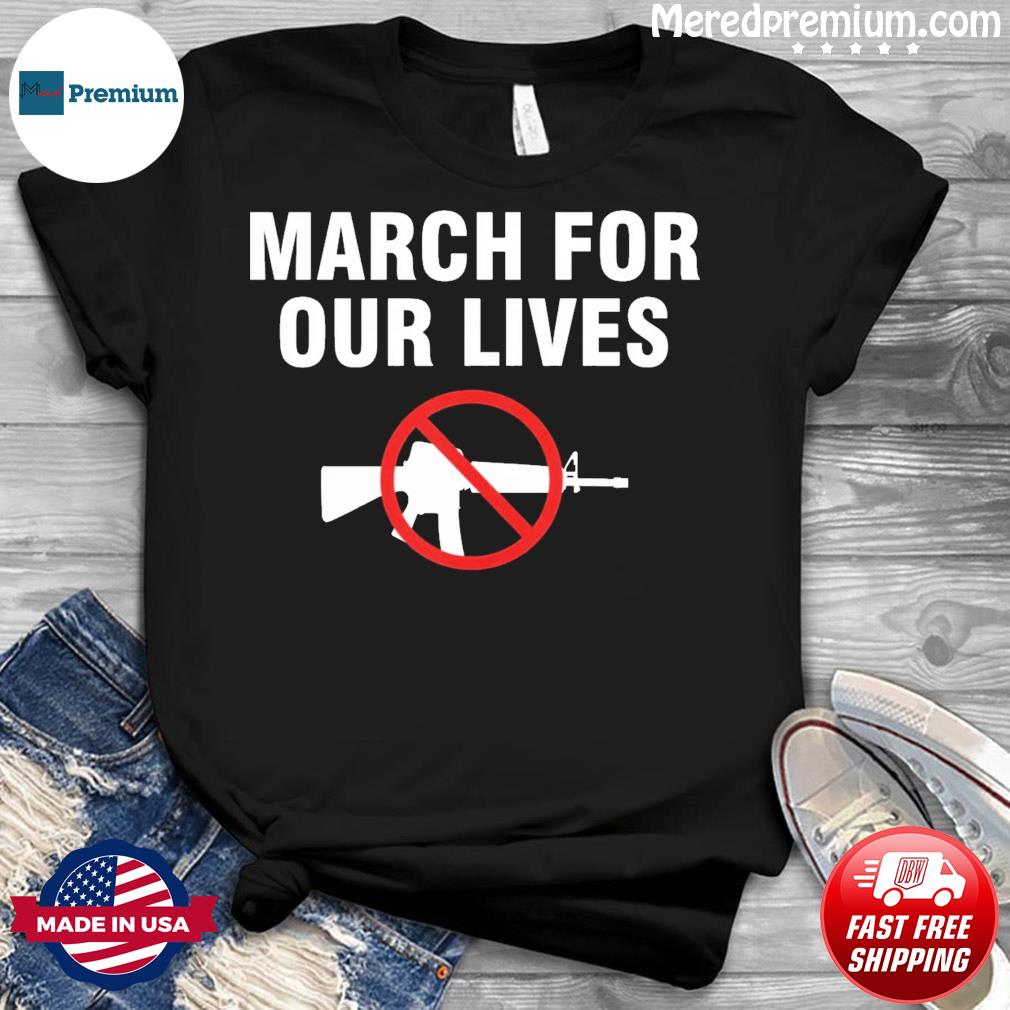 March For Our Lives End Gun Violence March Kids T-Shirt