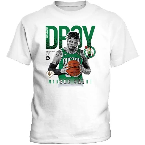 Marcus Smart Boston Celtics DPOY 2022 Shirt Kid T Shirt White