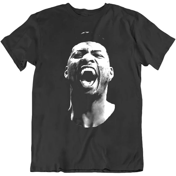 Marcus Smart Celebration Boston Basketball Fan T Shirt Classic Black Large