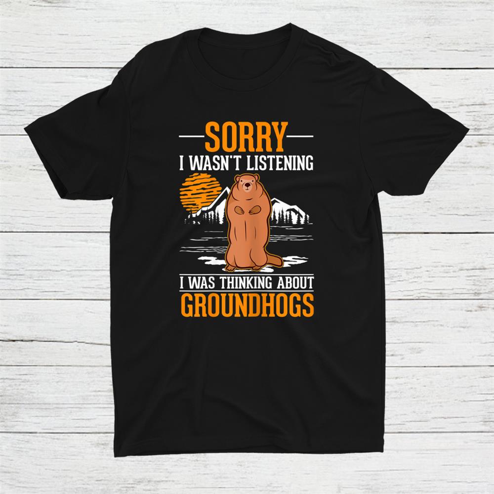 Marmot Woodchuck Groundhog Shirt