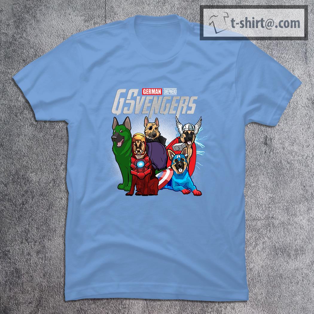 Marvel Avengers Endgame German Shepherd GSvengers shirt
